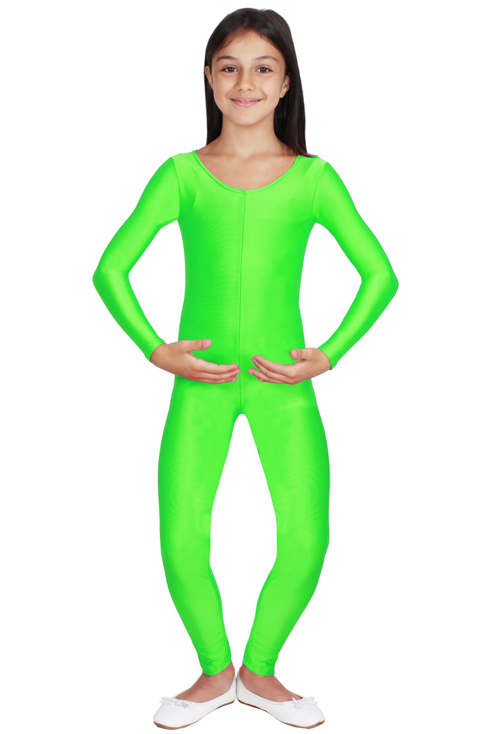 TUTA DANZA ACCADEMICA LYCRA VERDE BAMBINA